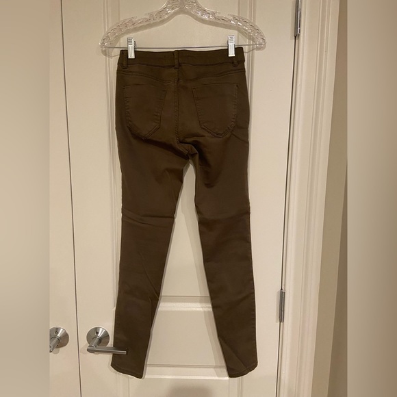 ASO Kate Middleton Zara Khaki Biker Pants Size 2 - Picture 4 of 5